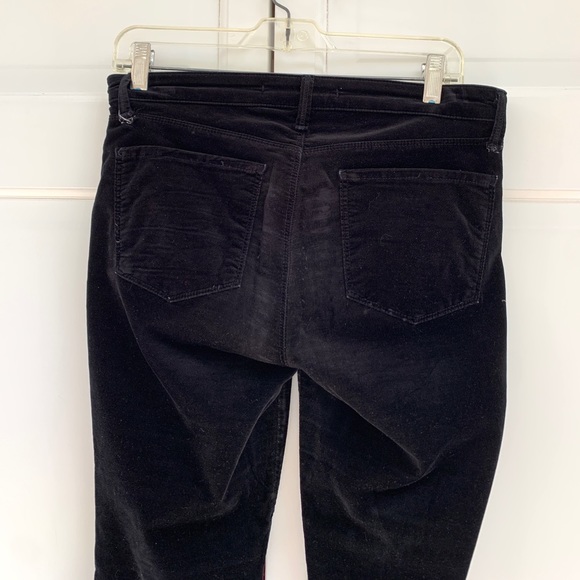 J Brand Maria Black Velvet Skinny Jeans - Picture 12 of 16